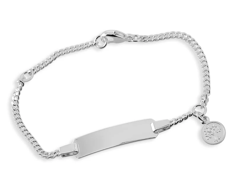 TAUFARMBAND 925 SILBER SCHMUCK FÜR BABY SILBERARMBAND BAUM TAUFE