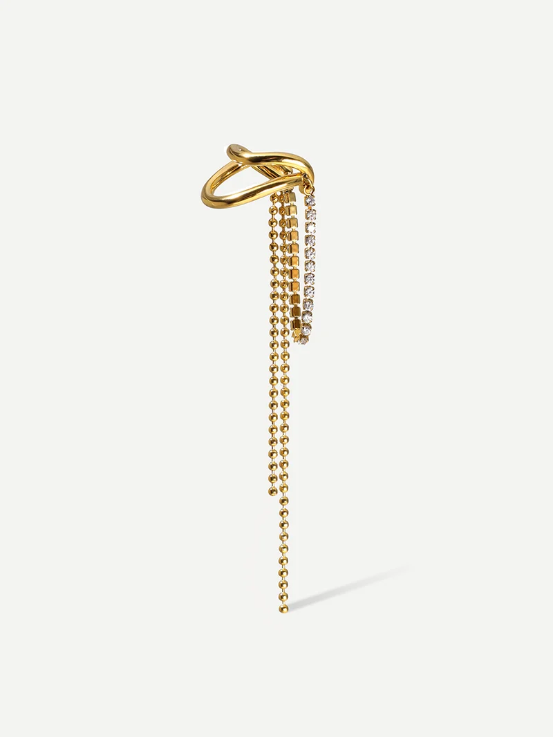 Tassel Elegance Earcuff