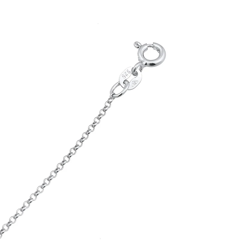 Armband Kreuz | Zirkonia (Weiß)