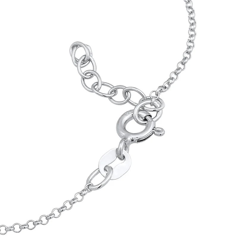 Armband Kreuz | Zirkonia (Weiß)