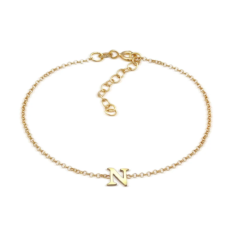 Armband Buchstabe N