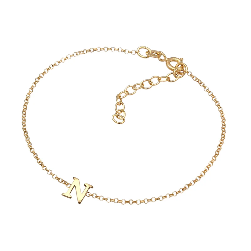 Armband Buchstabe N
