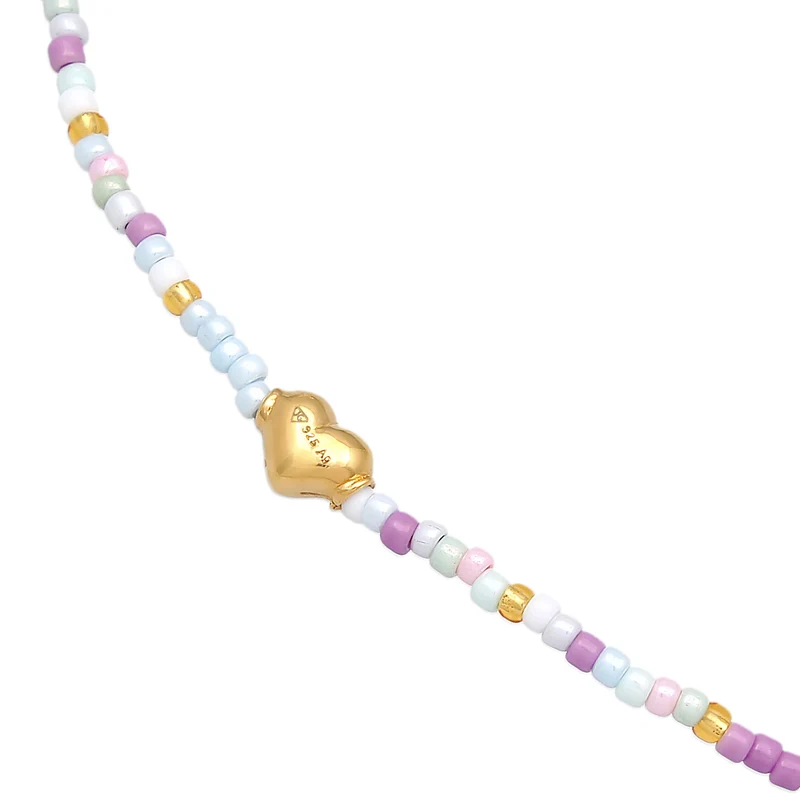 Fußkettchen Herz Beads