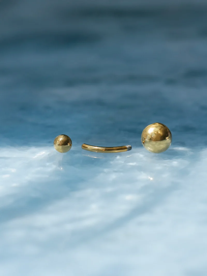 Classic Smooth Titan Bauchnabelpiercing