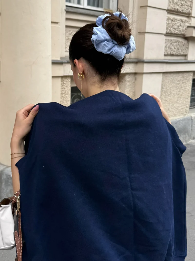 Light Flow Blue Scrunchie