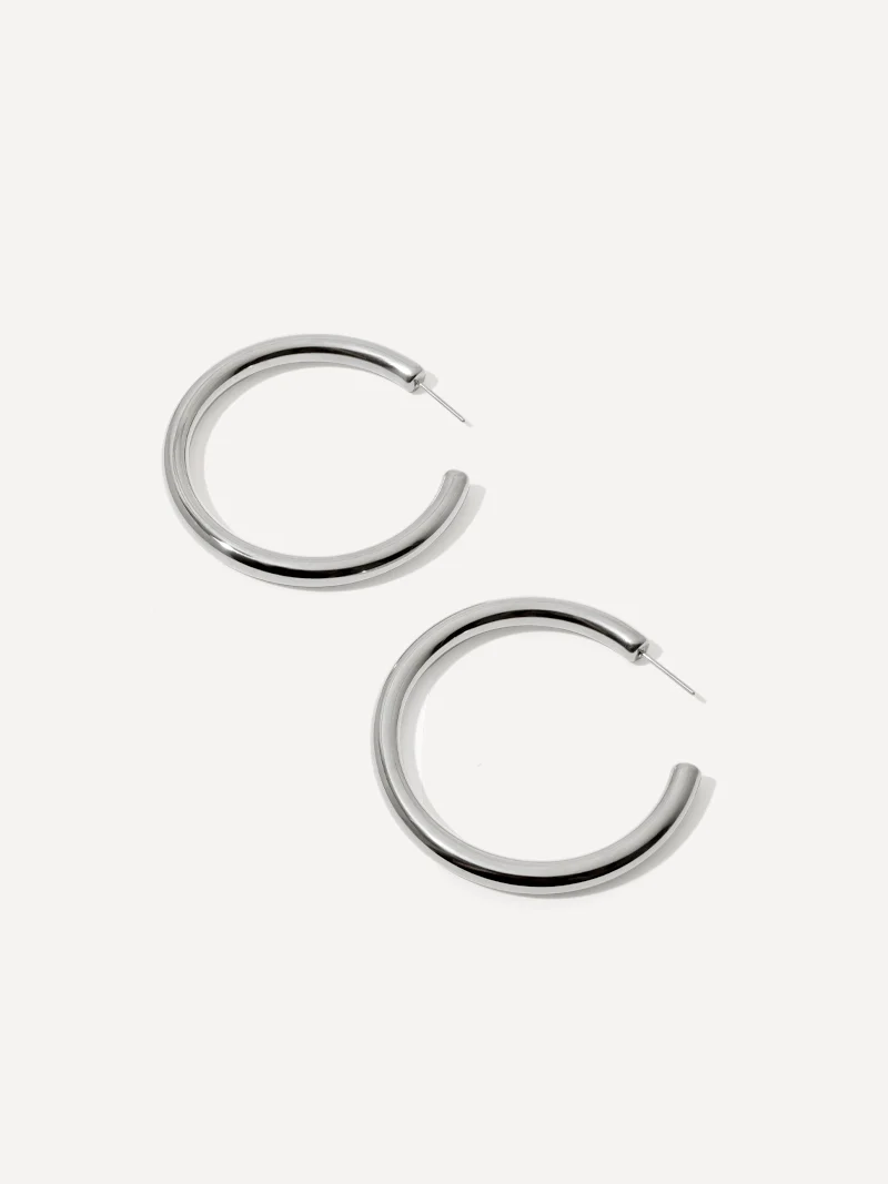 Modern Hoop Large Ohrringe