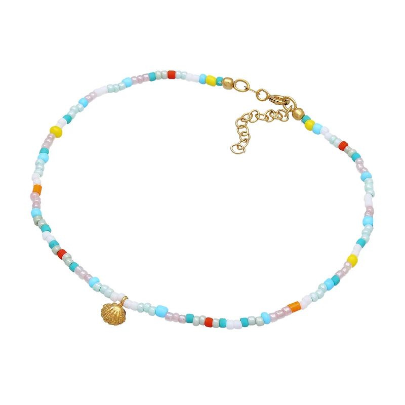 Fußkettchen Muschel Beads