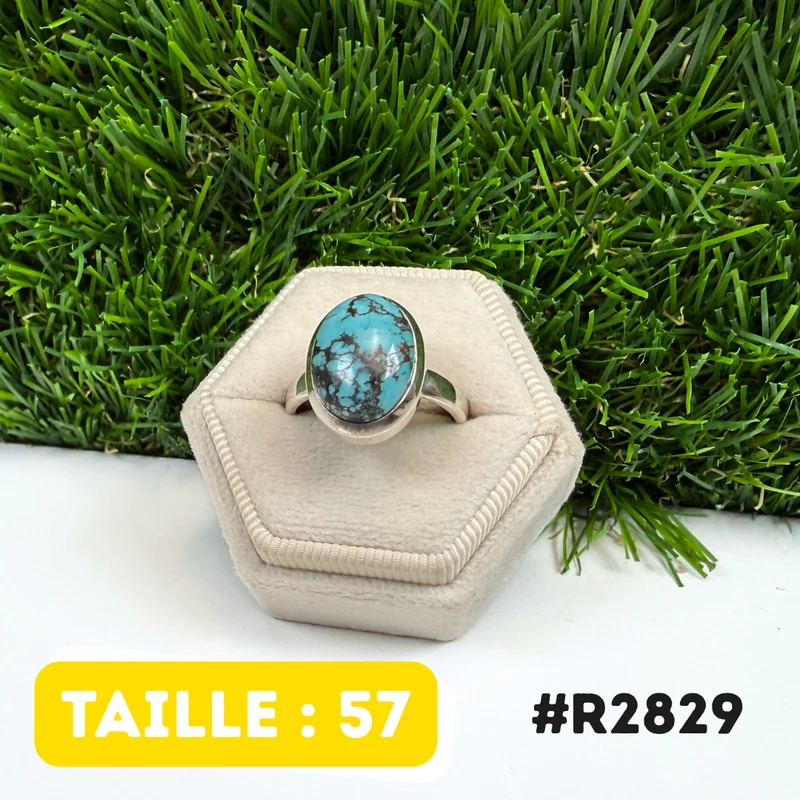 Ring mit tibetischem Türkis #R2829