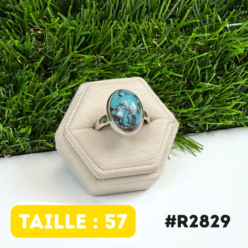 Ring mit tibetischem Türkis #R2829