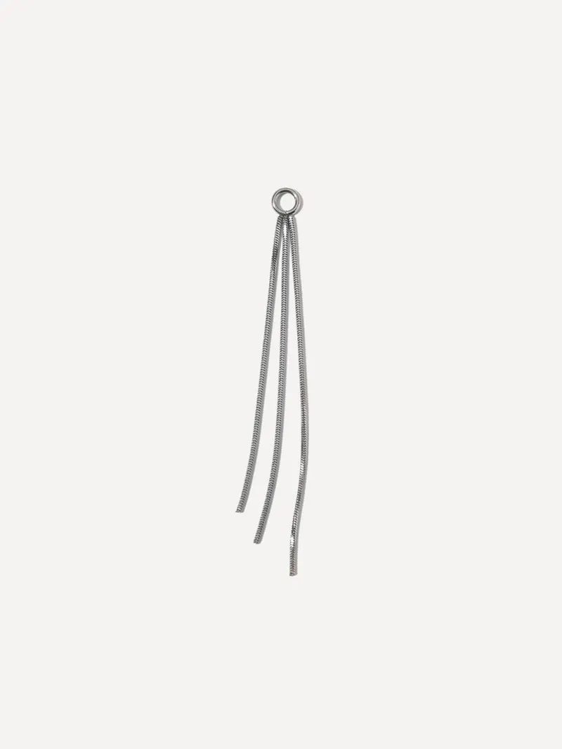 60x3mm Graceful Tassel Ohrring-Charm