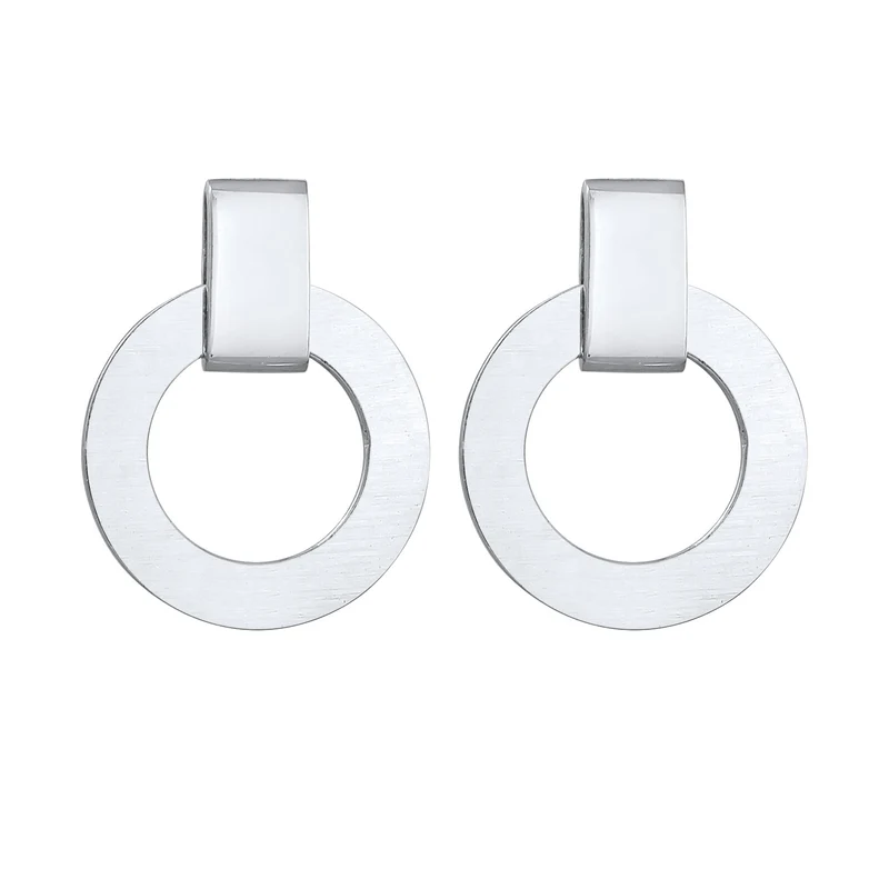 Ohrstecker Rund