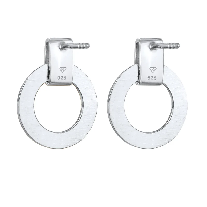 Ohrstecker Rund