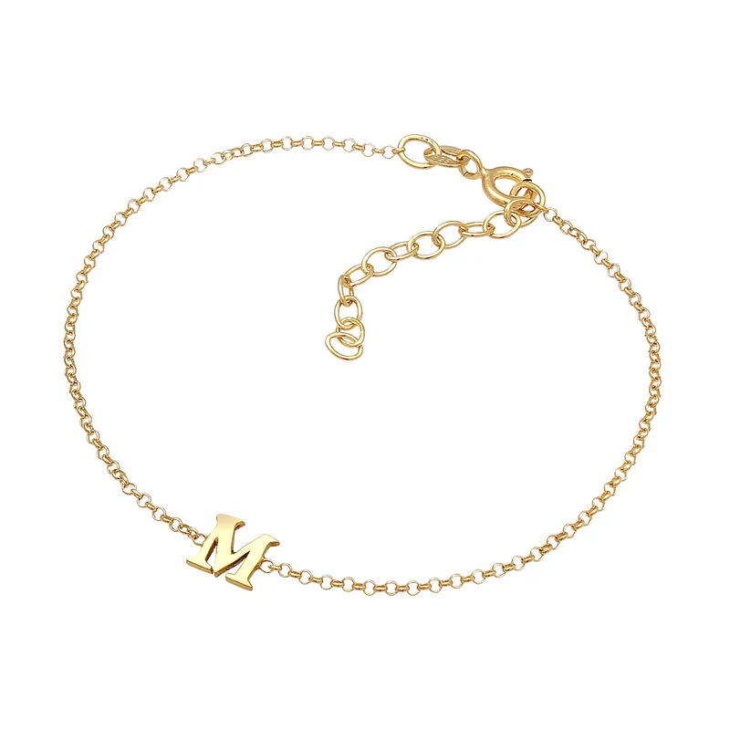 Armband Buchstabe M