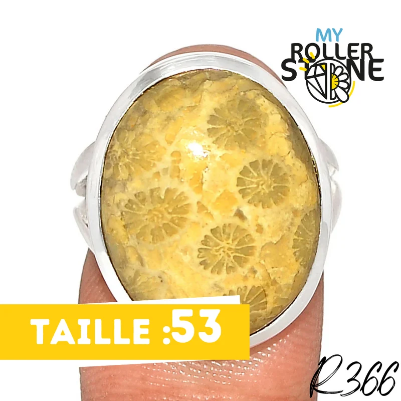 Silberner Chrysanthemenring R366