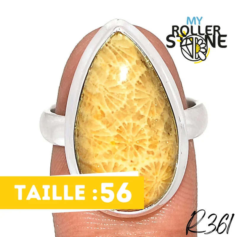 Silberner Chrysanthemenring R361