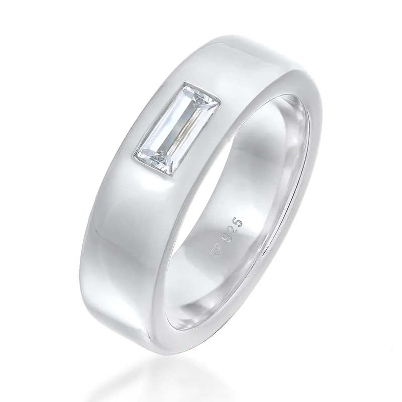 Bandring Elegant | Topas (weiß)