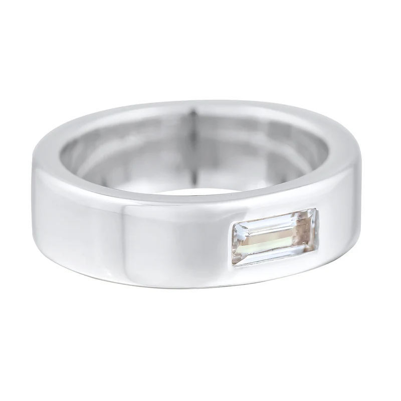 Bandring Elegant | Topas (weiß)