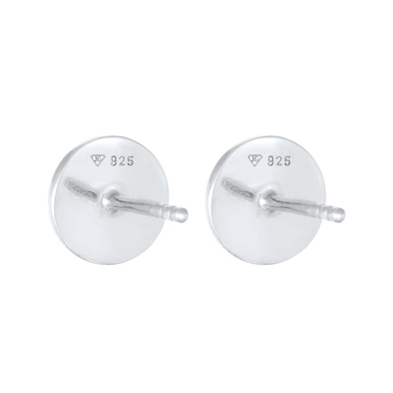 Ohrstecker Plättchen Glanz