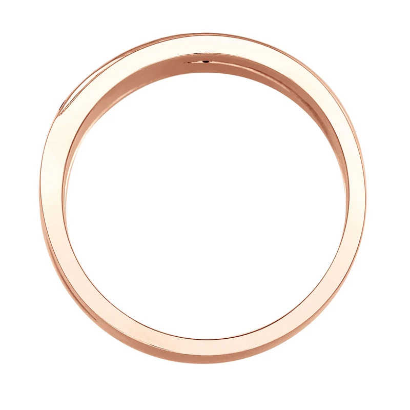 Bandring gedreht | Mit Kristallen von Swarovski® (Weiß)