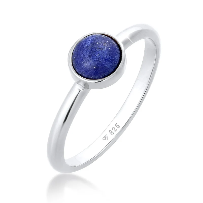 Solitär-Ring | Lapis Lazuli (Blau)