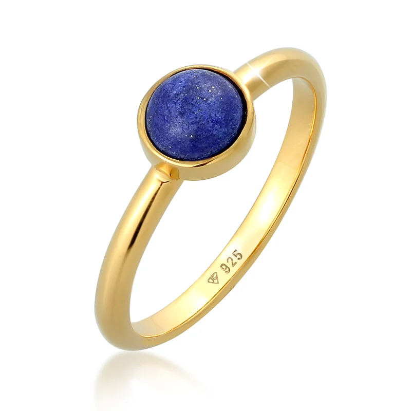 Solitär-Ring | Lapis Lazuli (Blau)