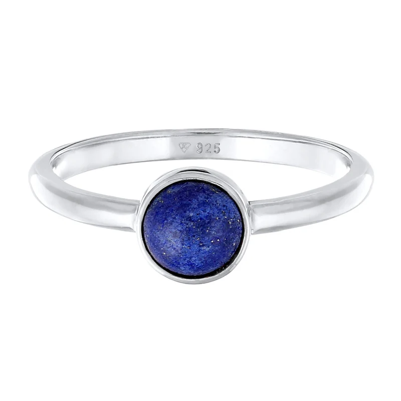 Solitär-Ring | Lapis Lazuli (Blau)