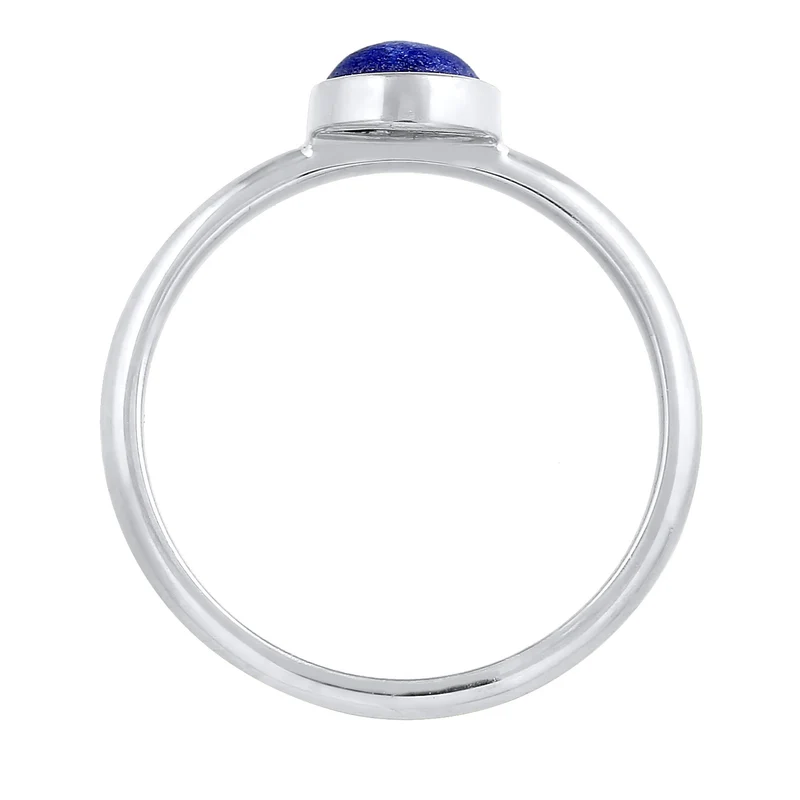 Solitär-Ring | Lapis Lazuli (Blau)