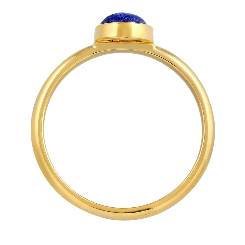 Solitär-Ring | Lapis Lazuli (Blau)