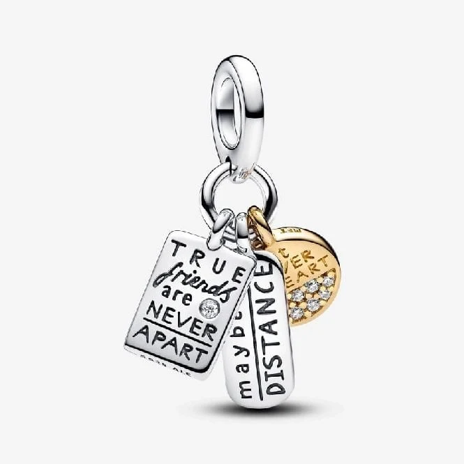 Friendship Triple Dangle Charms
