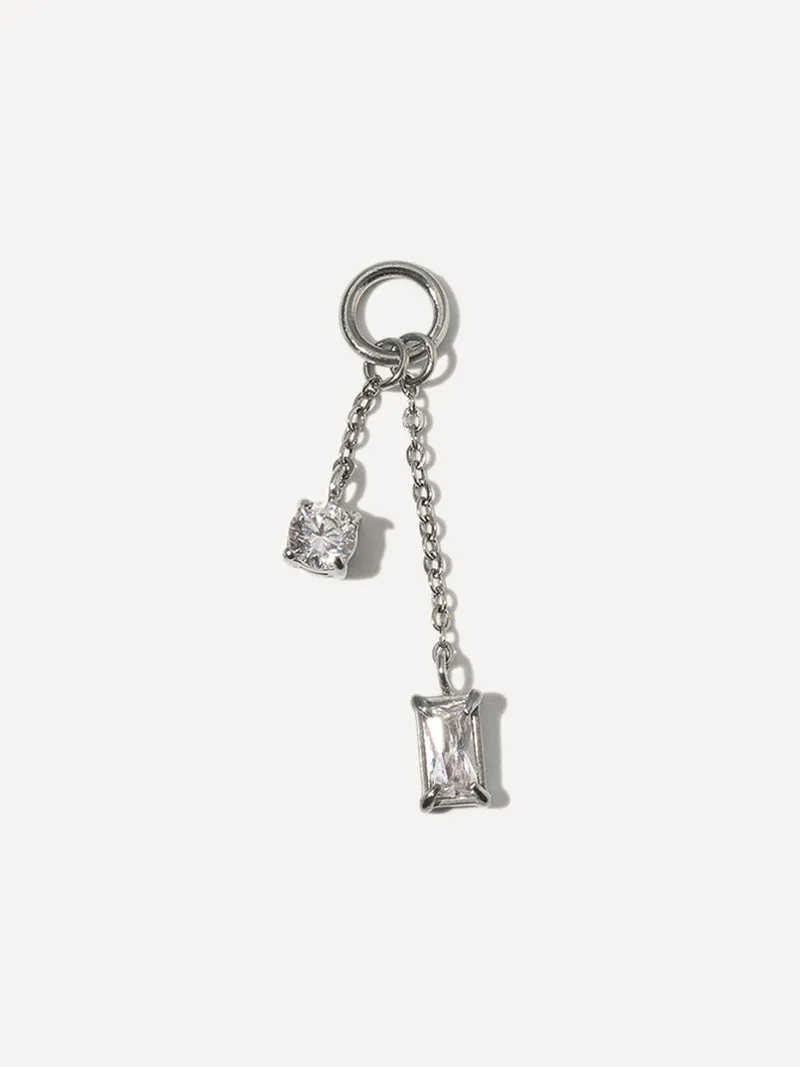20,3x3,3mm Dangling Glow Ohrring-Charm