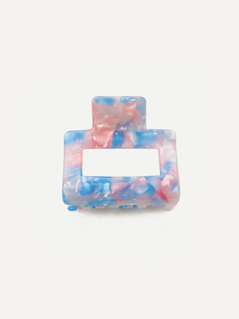 Classic Frame Haarklammer Blue-pink