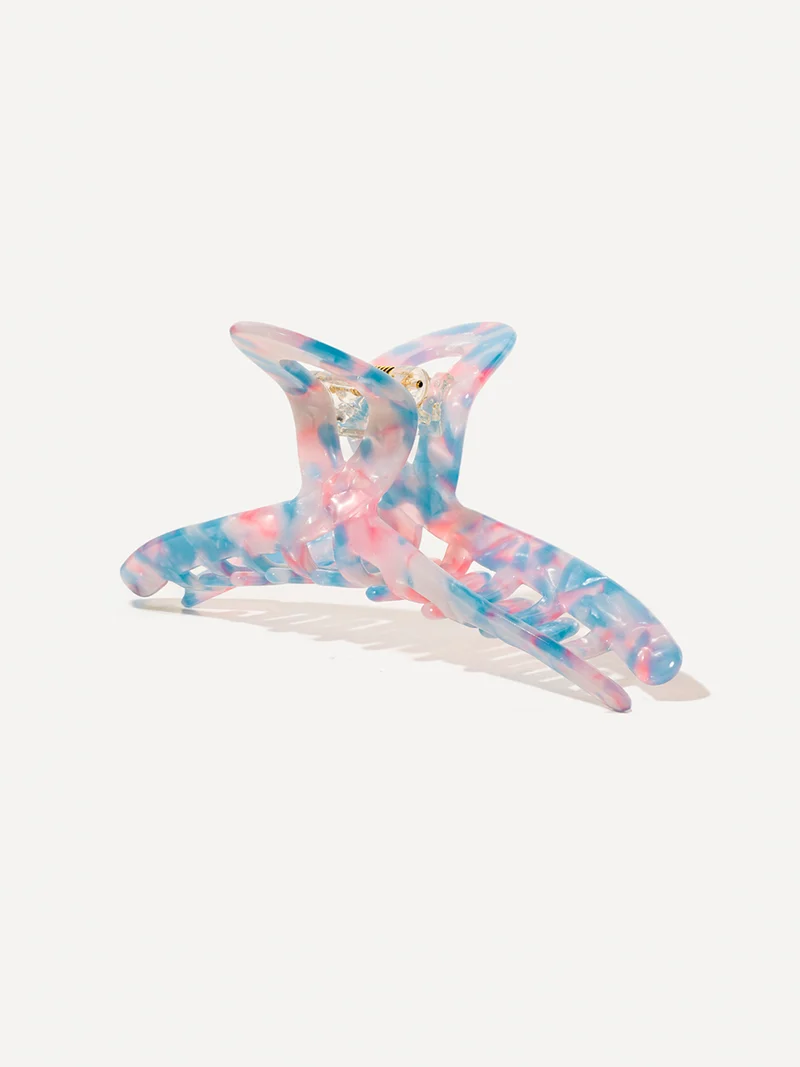Delightful Haarklammer Blue-pink