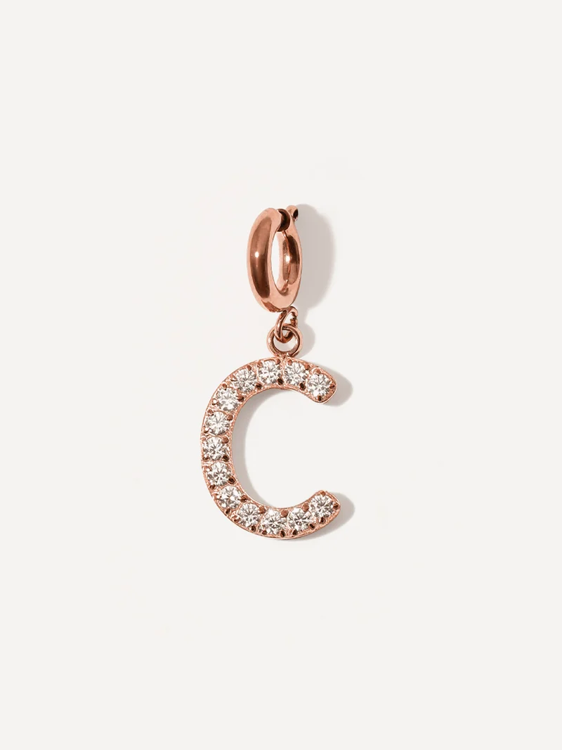 Brilliant Letter Ketten-Charms