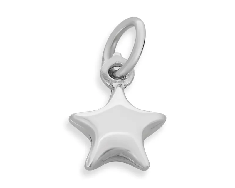 STERN ANHÄNGER, SILBERANHÄNGER KETTE, STERNANHÄNGER