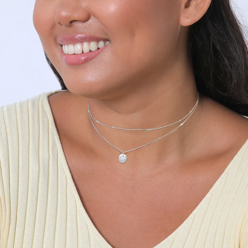 Layer-Choker Kugeln Plättchen