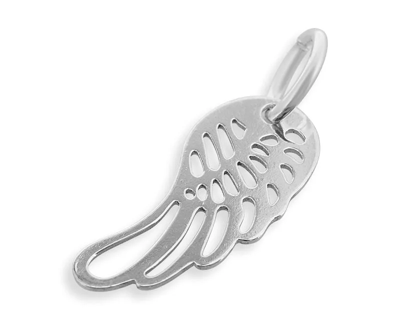 SILBER ANHÄNGER FLÜGEL, ENGELSFLÜGEL, TAUFSCHMUCK