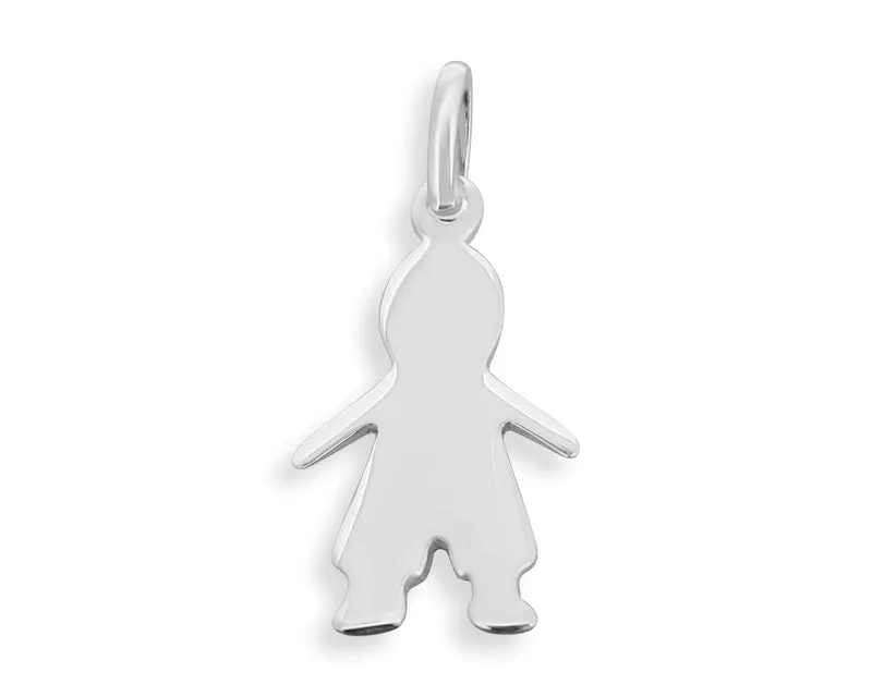 925 SILBER ANHÄNGER JUNGE KETTENANHÄNGER, SCHMUCK ZUR GEBURT BABY