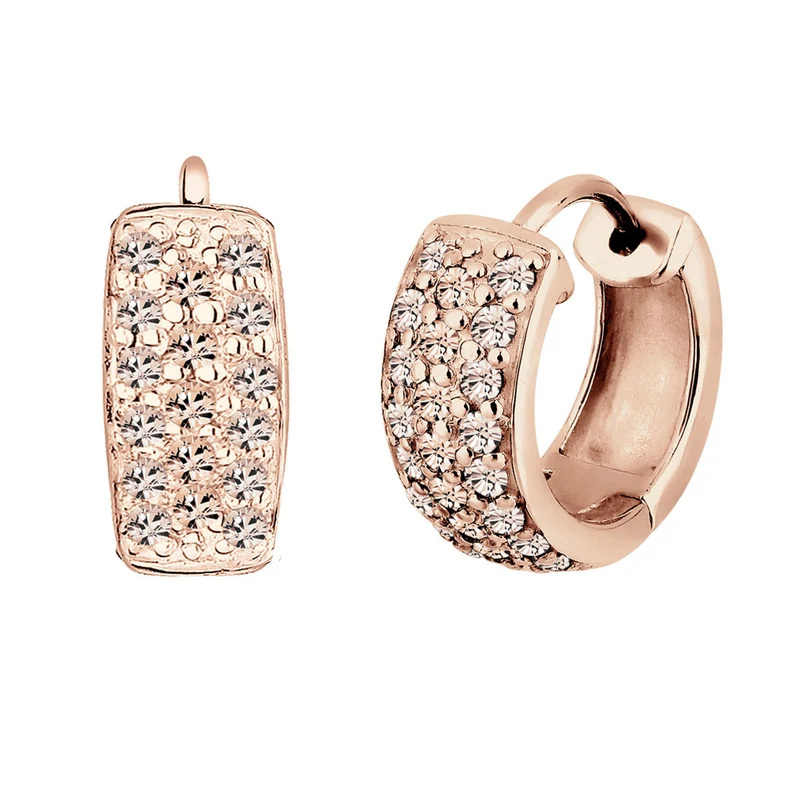 Creole | Mit Kristallen von Swarovski® (Weiß)