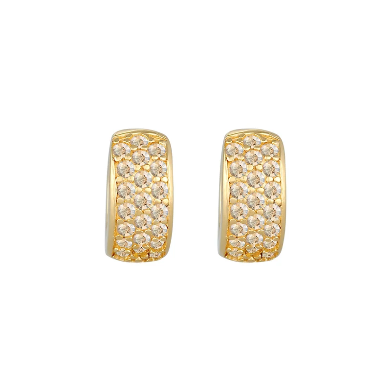 Creole | Mit Kristallen von Swarovski® (Weiß)