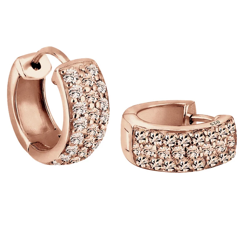 Creole | Mit Kristallen von Swarovski® (Weiß)