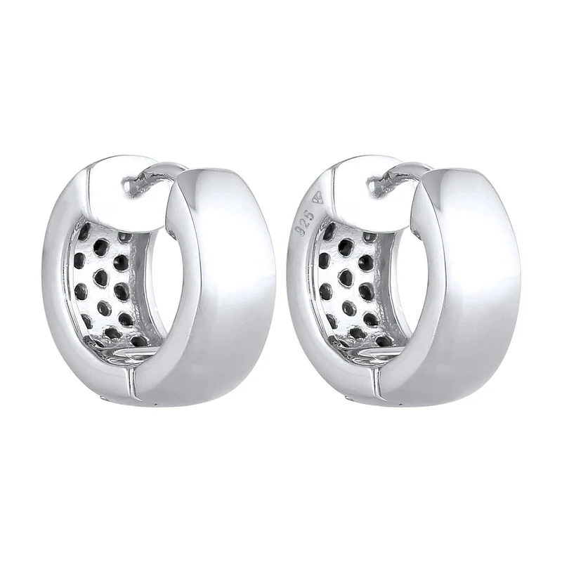 Creole | Mit Kristallen von Swarovski® (Weiß)