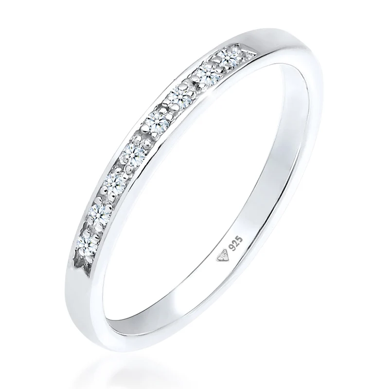 Verlobungsring | Diamant ( Weiß, 0,04 ct )