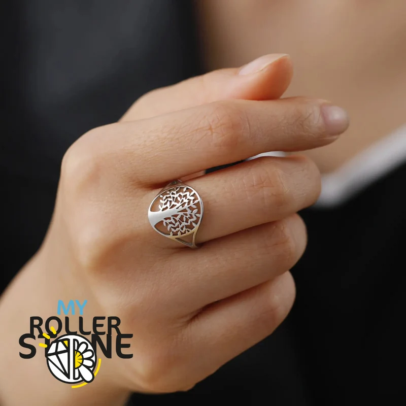 Baum des Lebens-Amulett-Ring