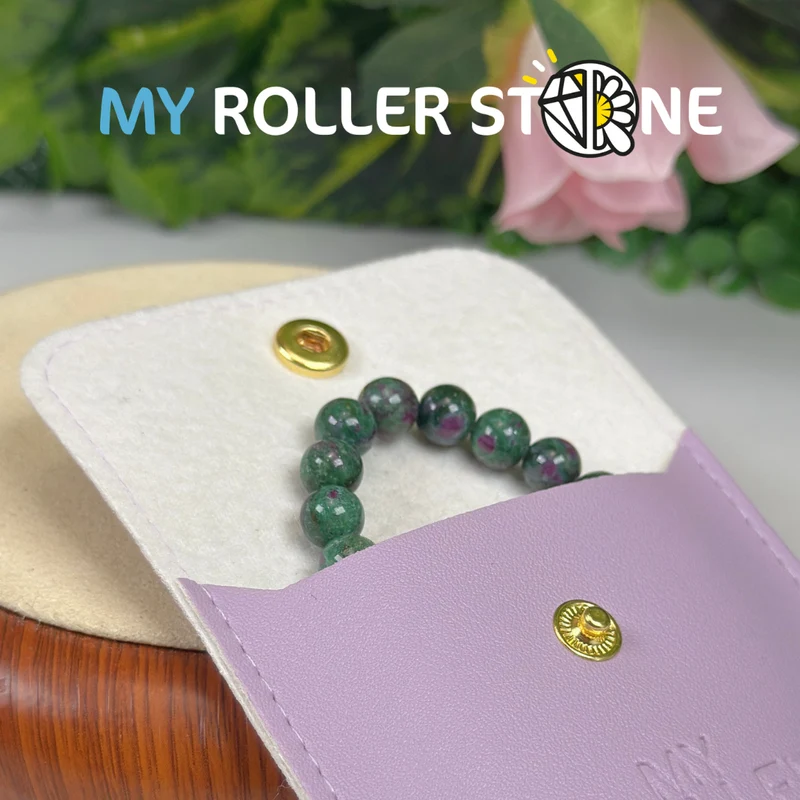 Rubin-Zoisit-Armband 5A