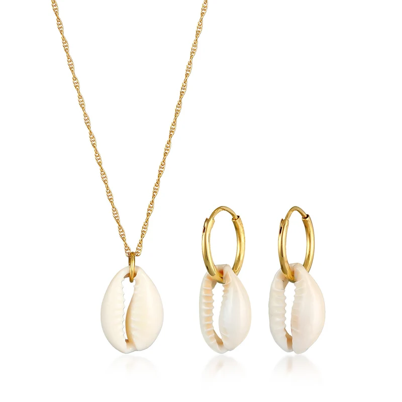Schmuckset Kauri Muschel