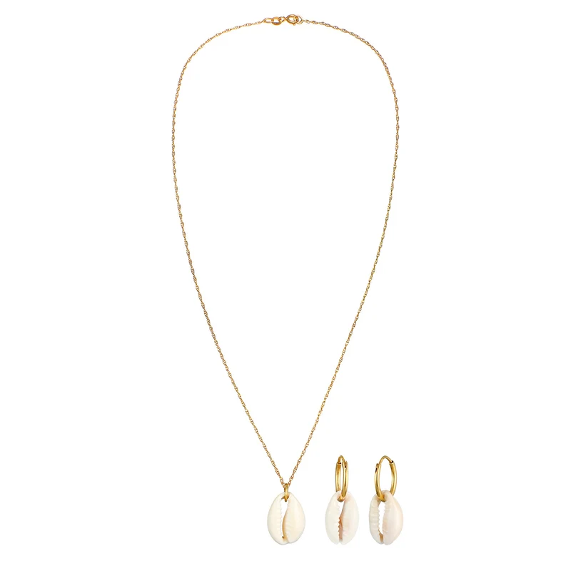 Schmuckset Kauri Muschel