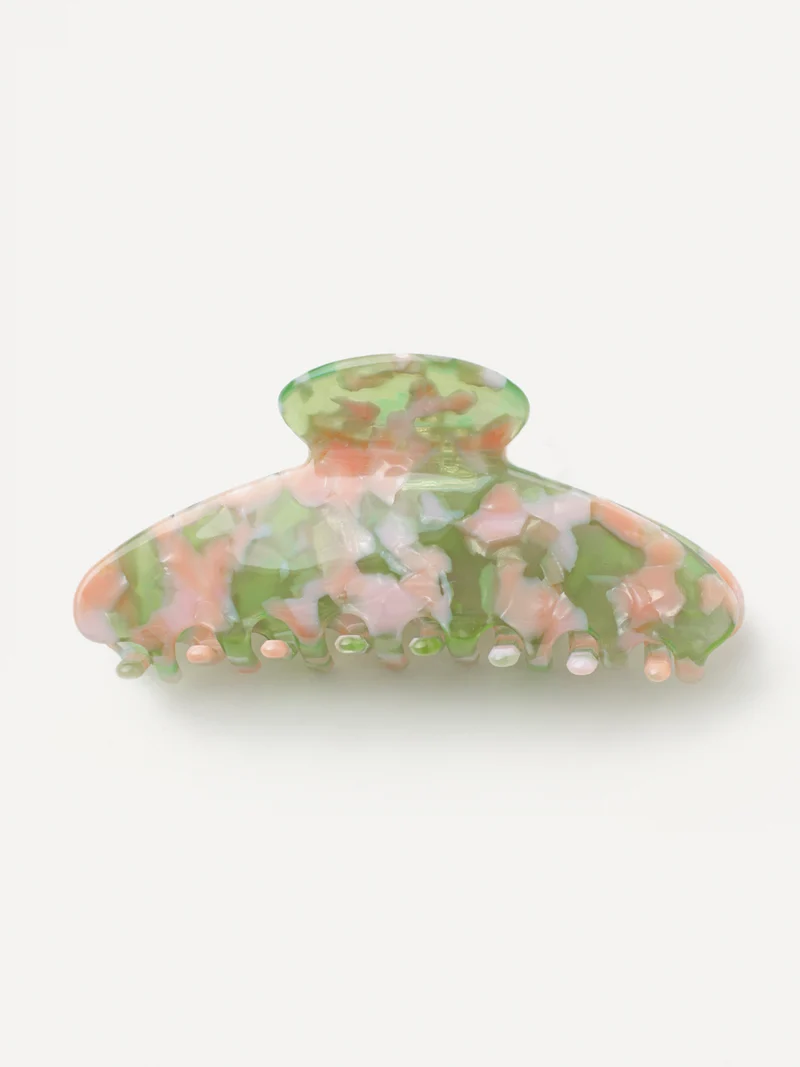 Serenade Haarklammer Green-pink