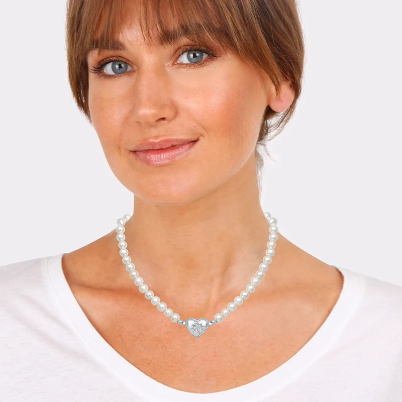 Halskette Edelweiss | Perle