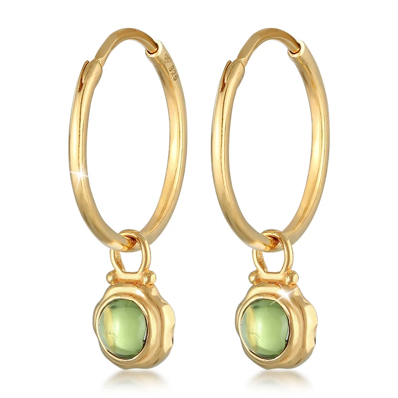 Creolen | Peridot (grün)