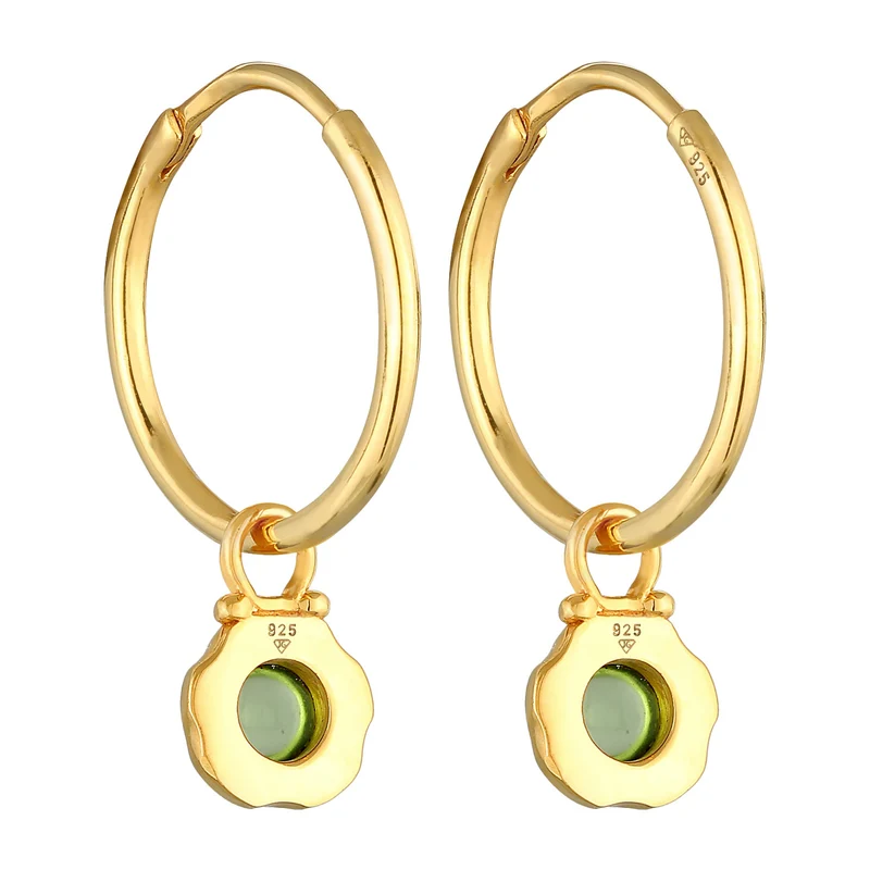 Creolen | Peridot (grün)
